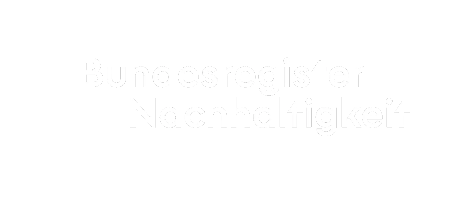 Bundesregister Nachhaltigkeit logo